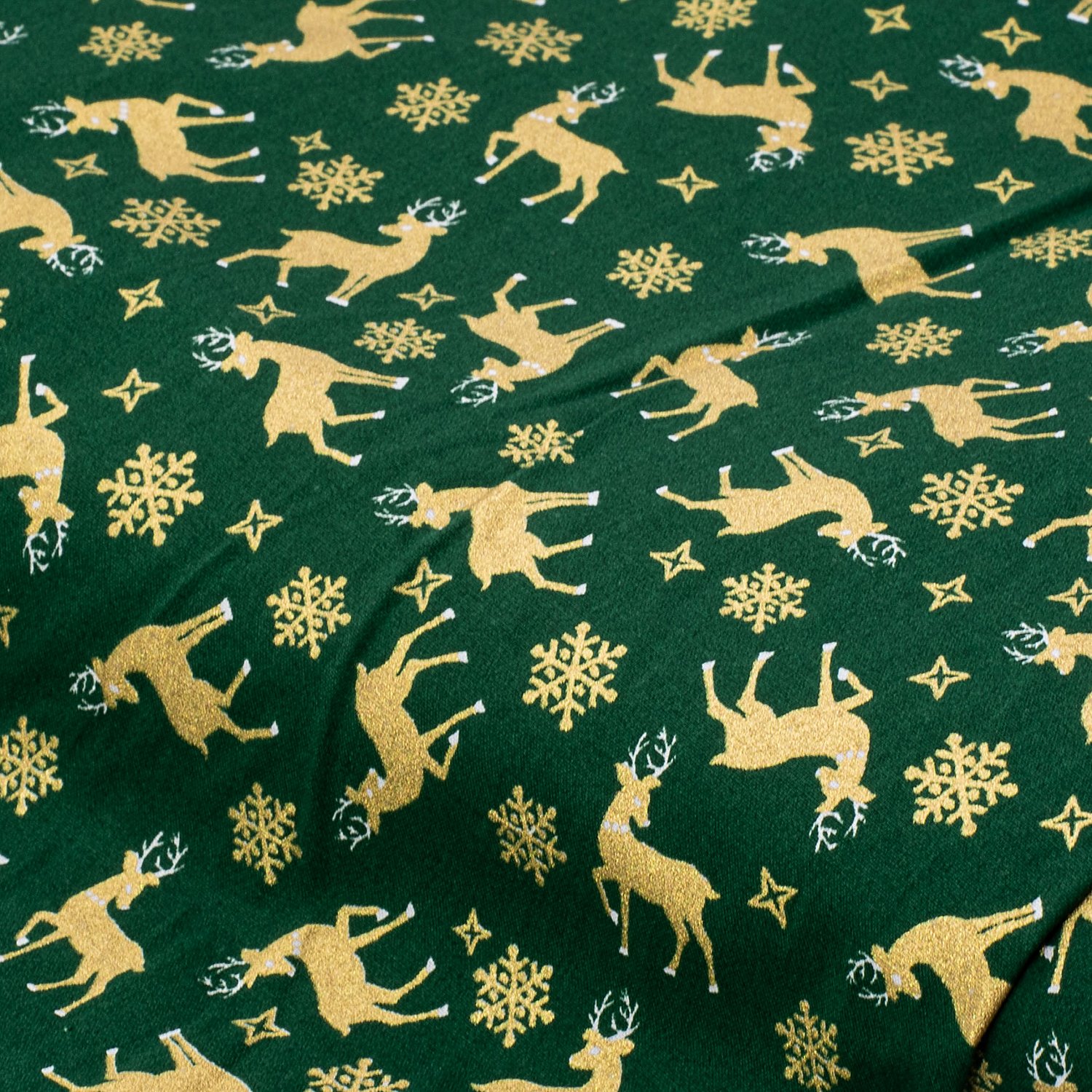 Baumwollstoff Rehe 