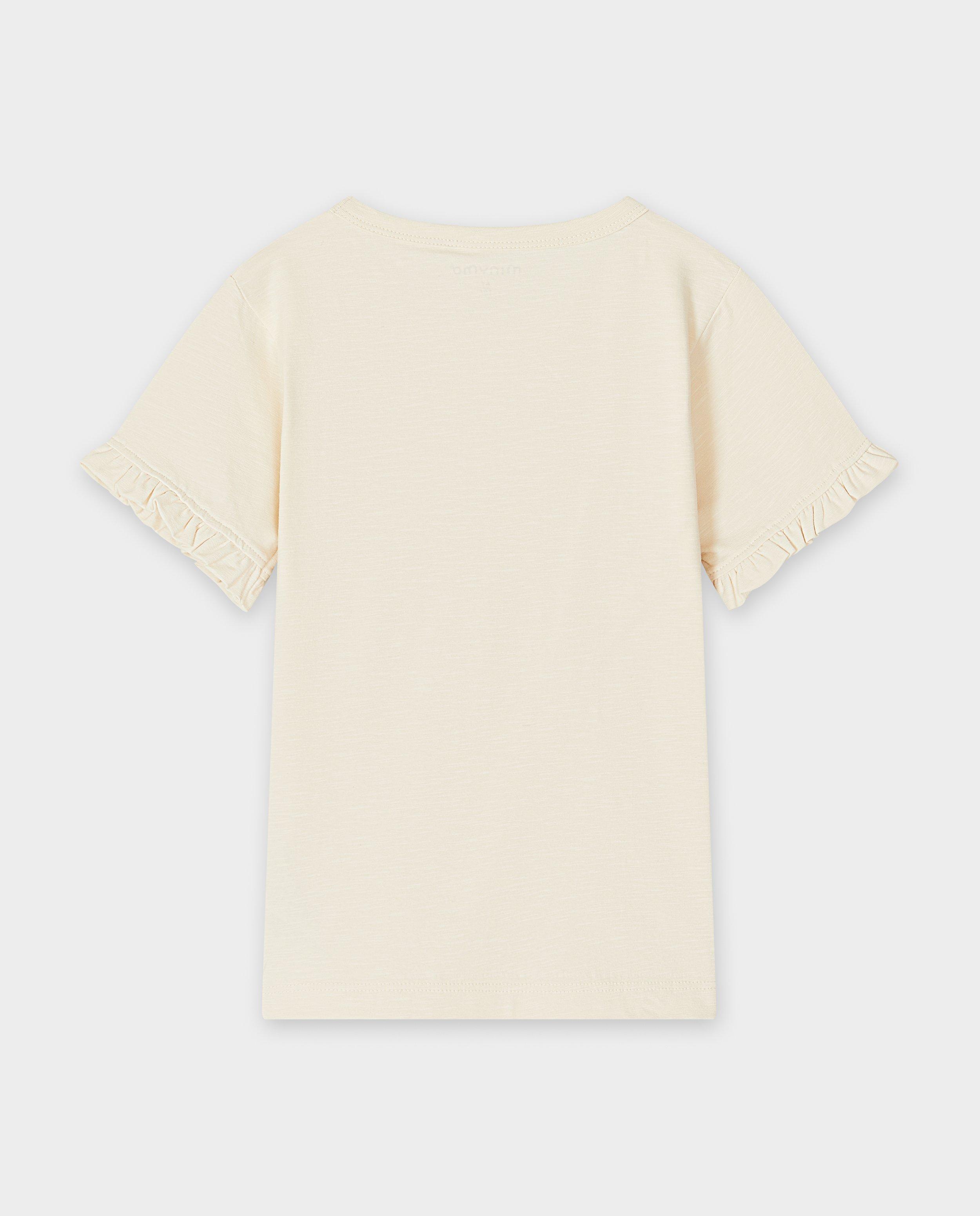 Tricou Minymo cu imprimeu de morcovi bej