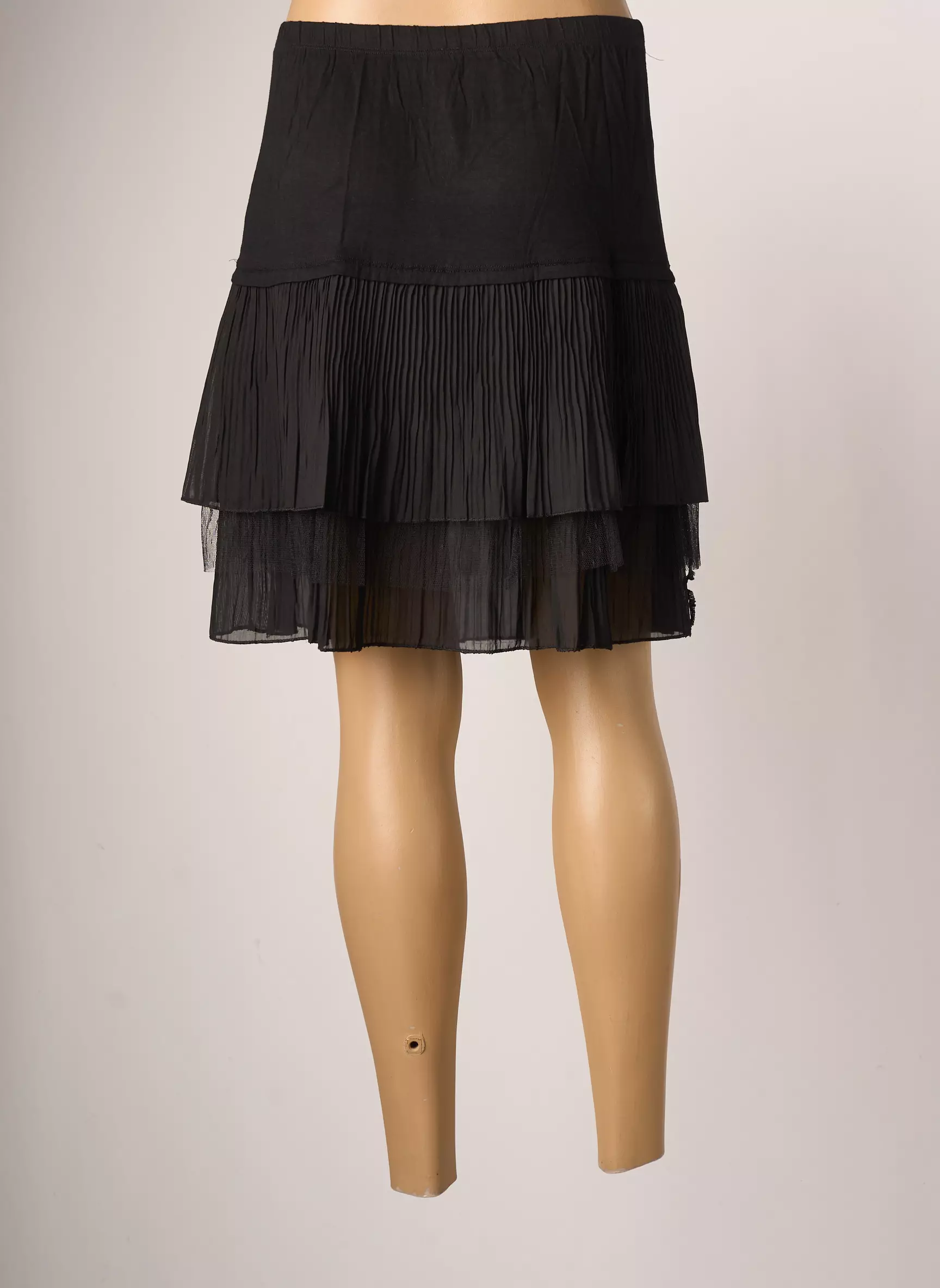 Maella Jupes Mi Longues Femme couleur noir