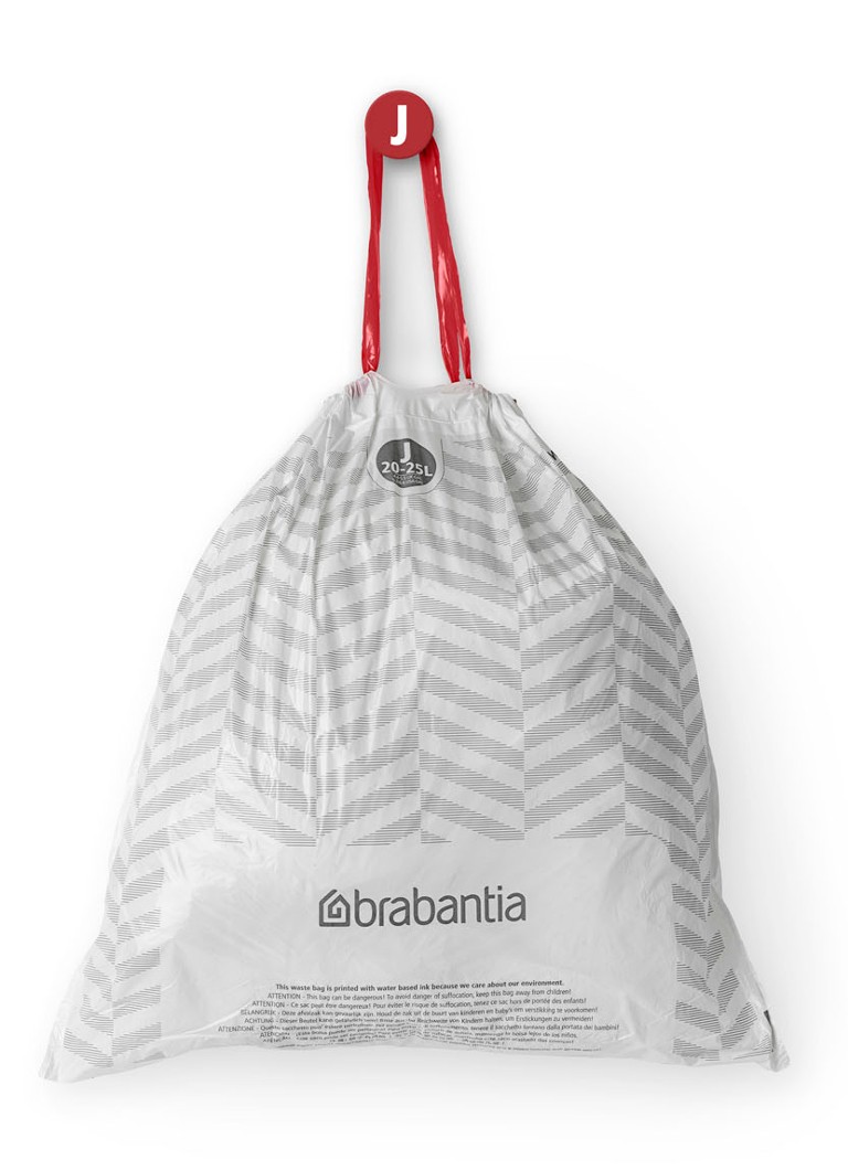 Sacchi per rifiuti Brabantia PerfectFit Extra Strong J da 20-25 litri, confezione da 40