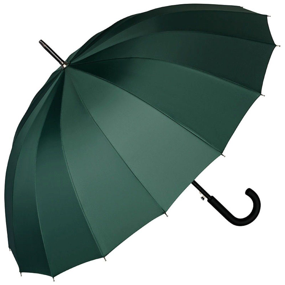 von Lilienfeld Stockregenschirm Regenschirm Devon XL Durchmesser: 103 cm Auf-Automatik Stabil, 100 % Regenschutz / 95 % UV-Schutz
