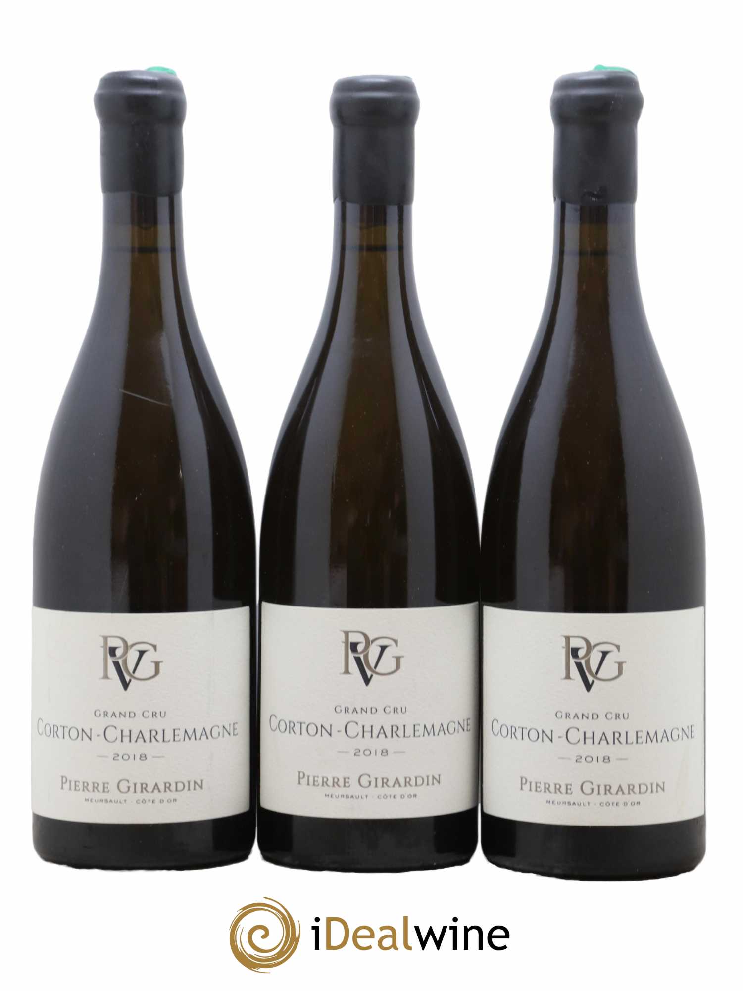 Corton-Charlemagne Grand Cru Pierre Girardin  2018 - Lot de 3 Bouteilles