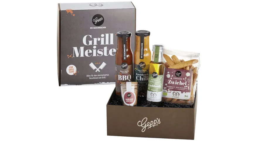 Gepp's Geschenkbox Grillmeister