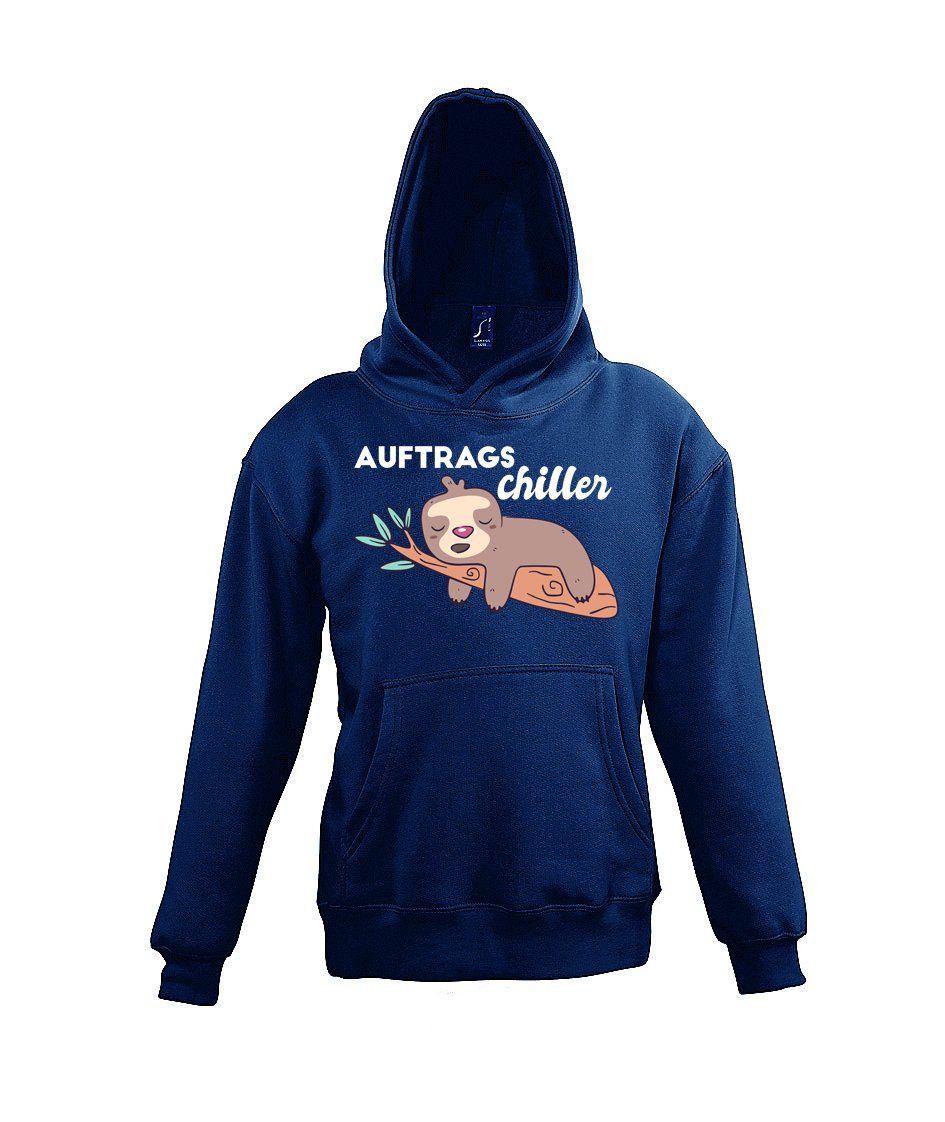 Youth Designz Kapuzenpullover Auftrags Chiller Kinder Hoodie Pullover Mit lustigem Frontprint