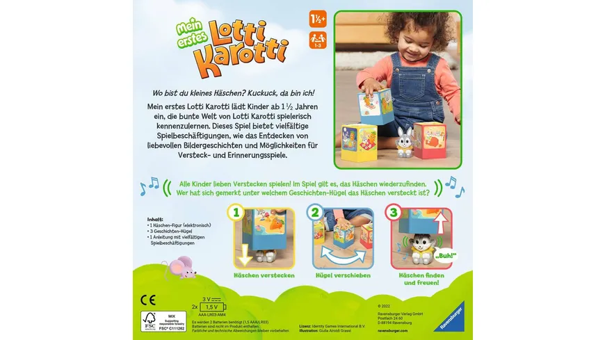 Ravensburger Spiel - Mein erstes Lotti Karotti