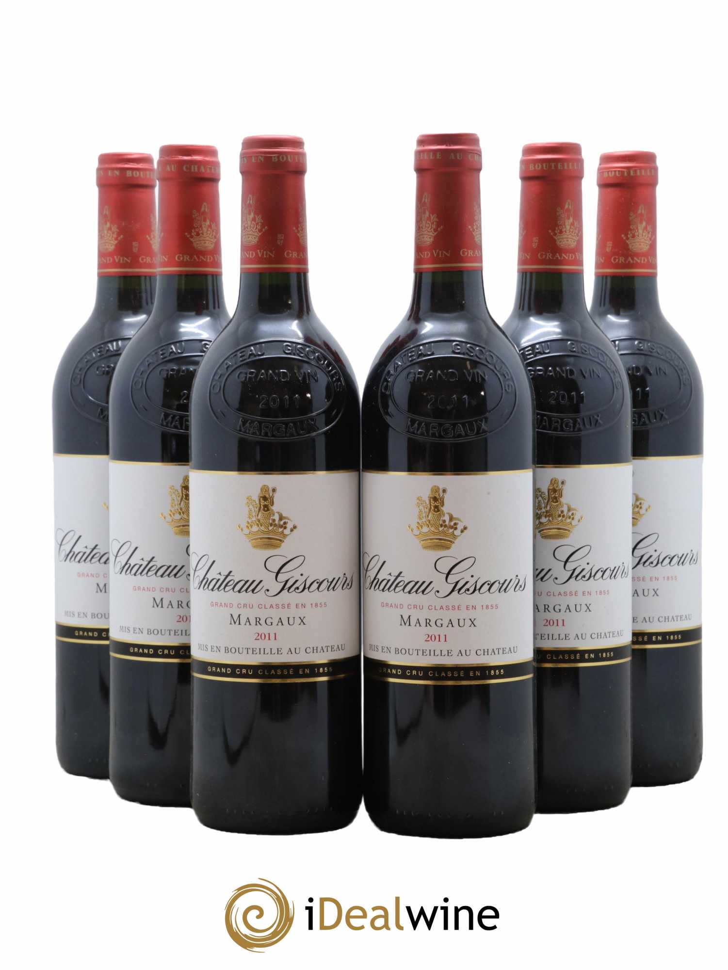 Château Giscours 3ème Grand Cru Classé  2011 - Lot de 6 Bouteilles
