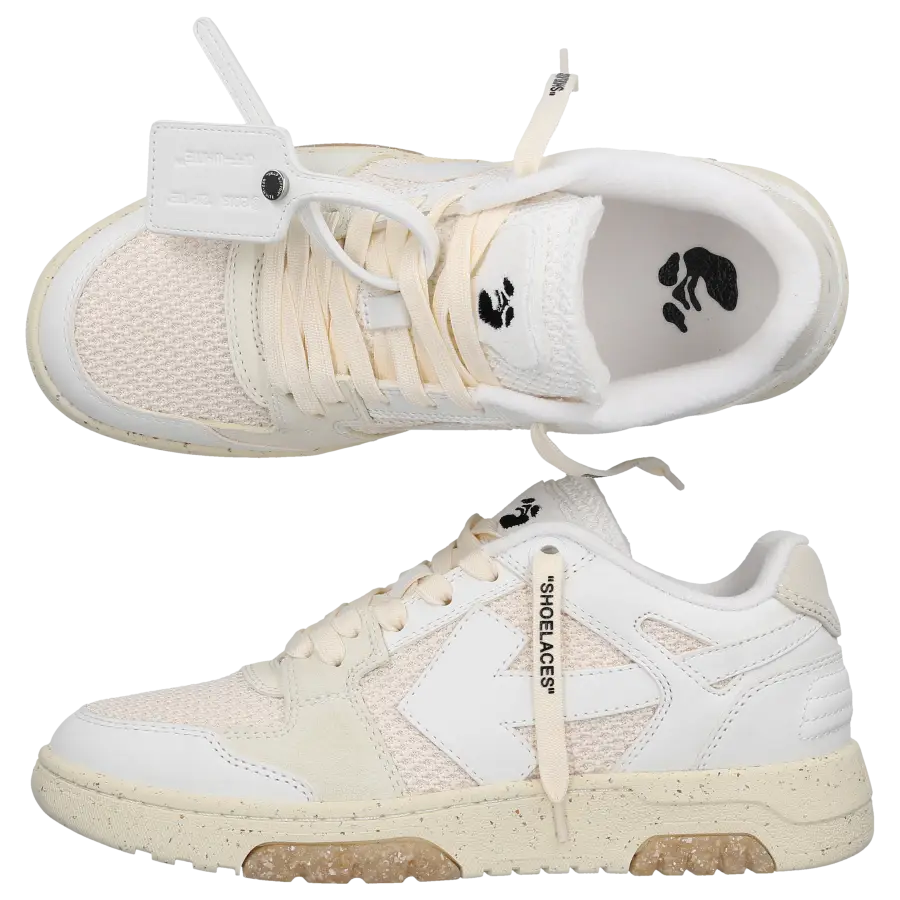 Off-White - Sneaker low OUT OF OFFICE Kalbsleder - weiß