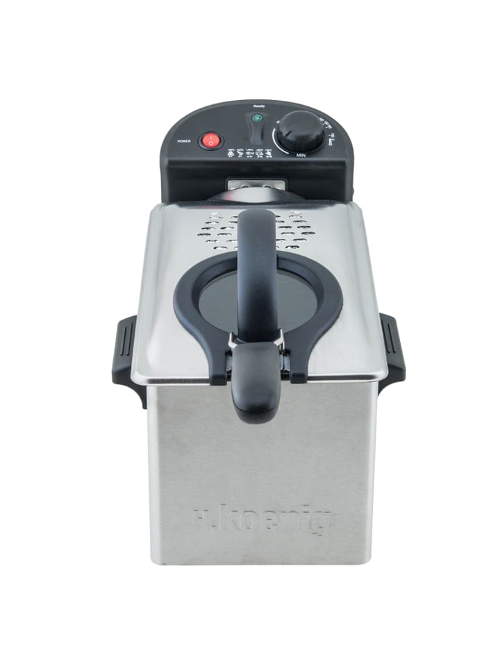 HKoenig Fritteuse DFX300  in Silber günstig kaufen onesize