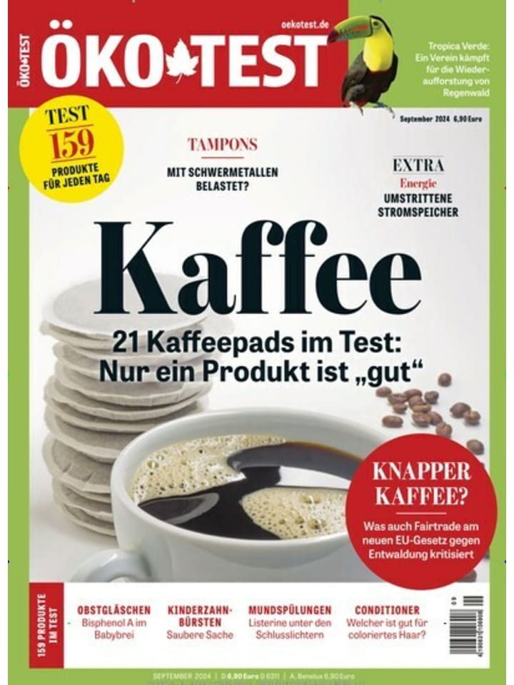 Hubert Burda Media 12 x ÖKO-TEST Zeitschrift (Gutschein für Jahres Abo) günstig kaufen onesize