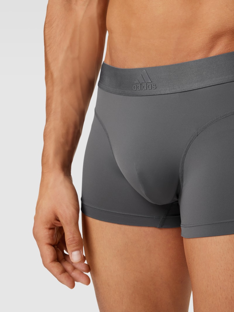 Trunks mit Logo-Bund in anthrazit