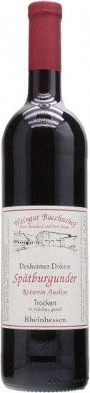 2018 Spätburgunder Auslese trocken - Weingut Bacchushof