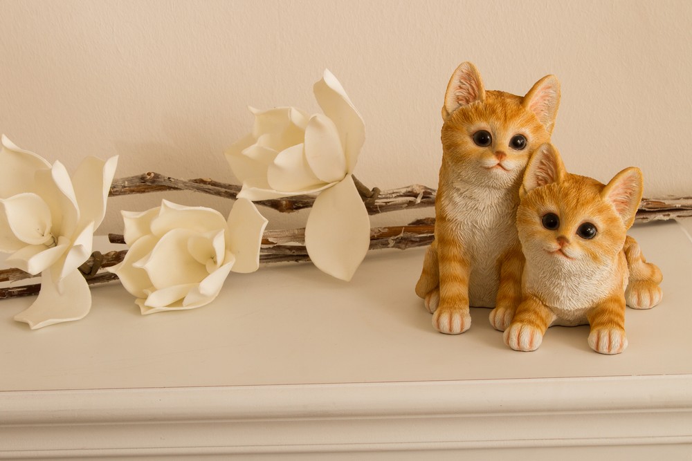 MyFlair My Flair Katzenkinder, orange/weiß gestreift