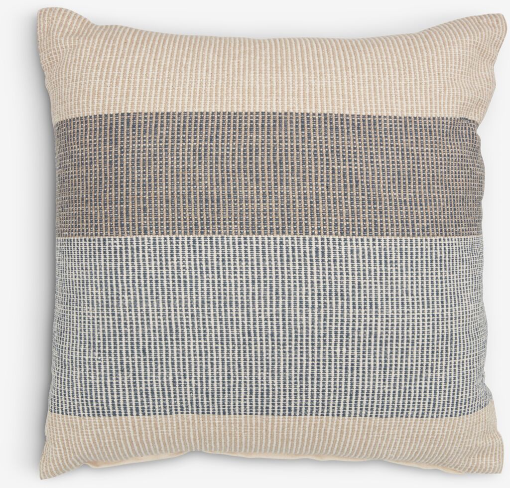 BERGFLETTE Dekokissen BERGFLETTE 45x45 beige/blau