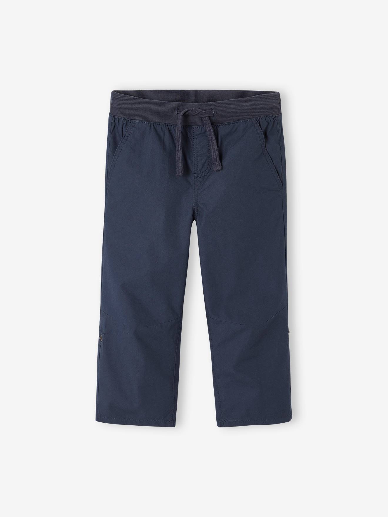 Vertbaudet Jungen 3/4-Shorts mit verstellbarer Länge - olivgrün