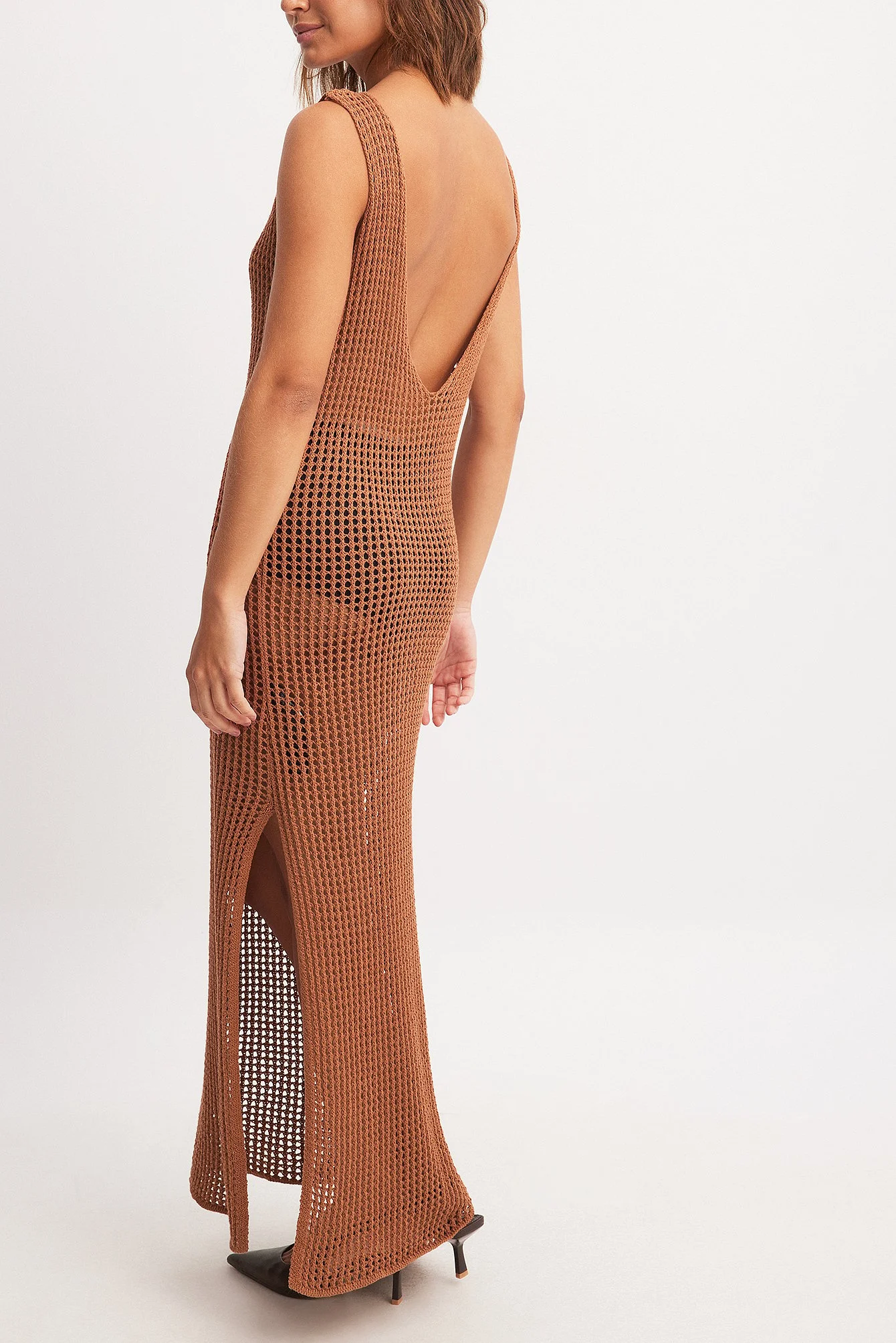 Gestricktes Maxikleid