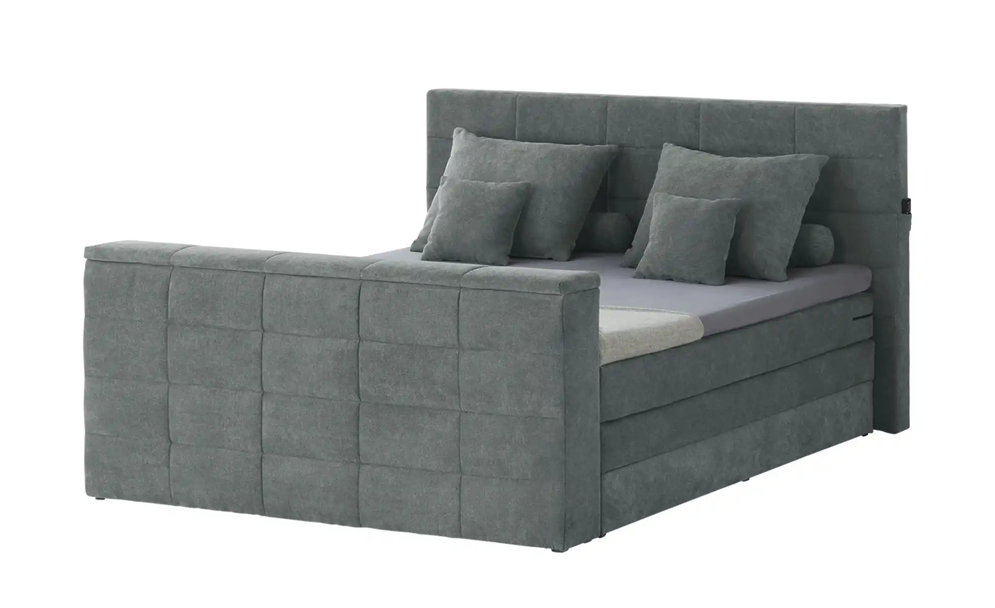 Primo TV-Boxspringbett mit motorischer TV-Halterung Dillon
