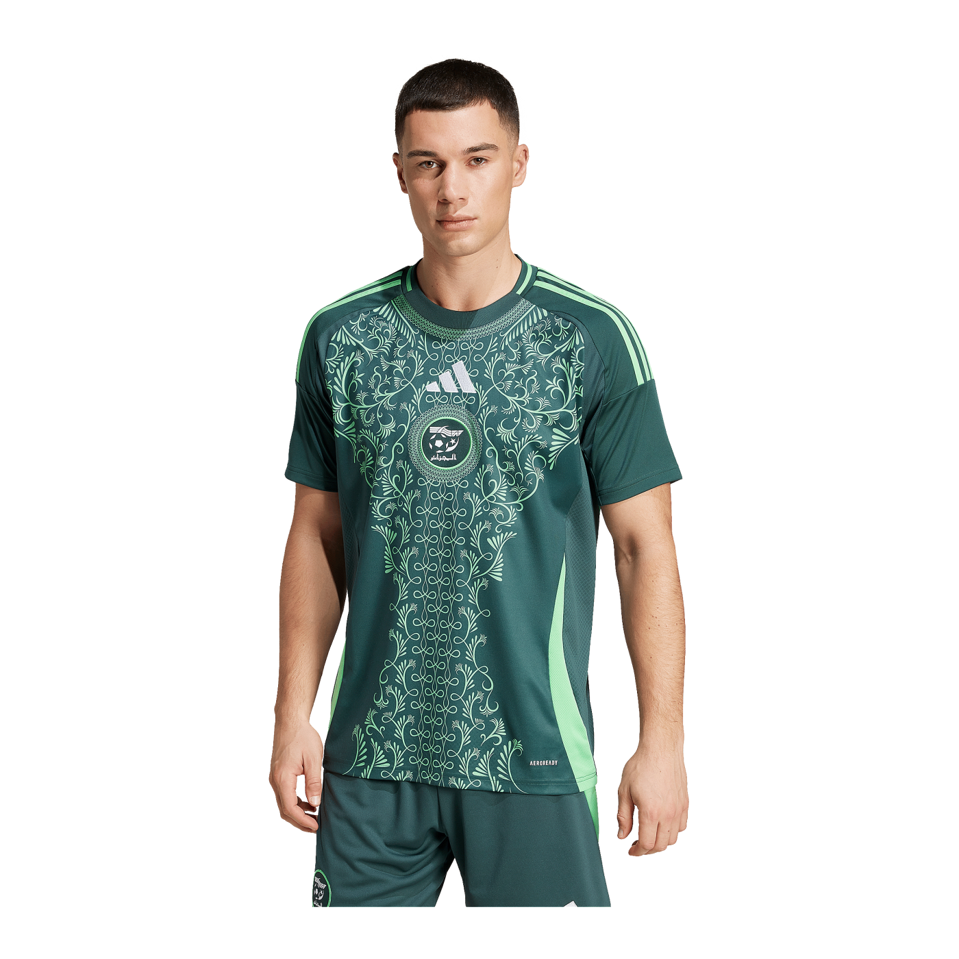 adidas Algerien Trikot Away 2024 Grün