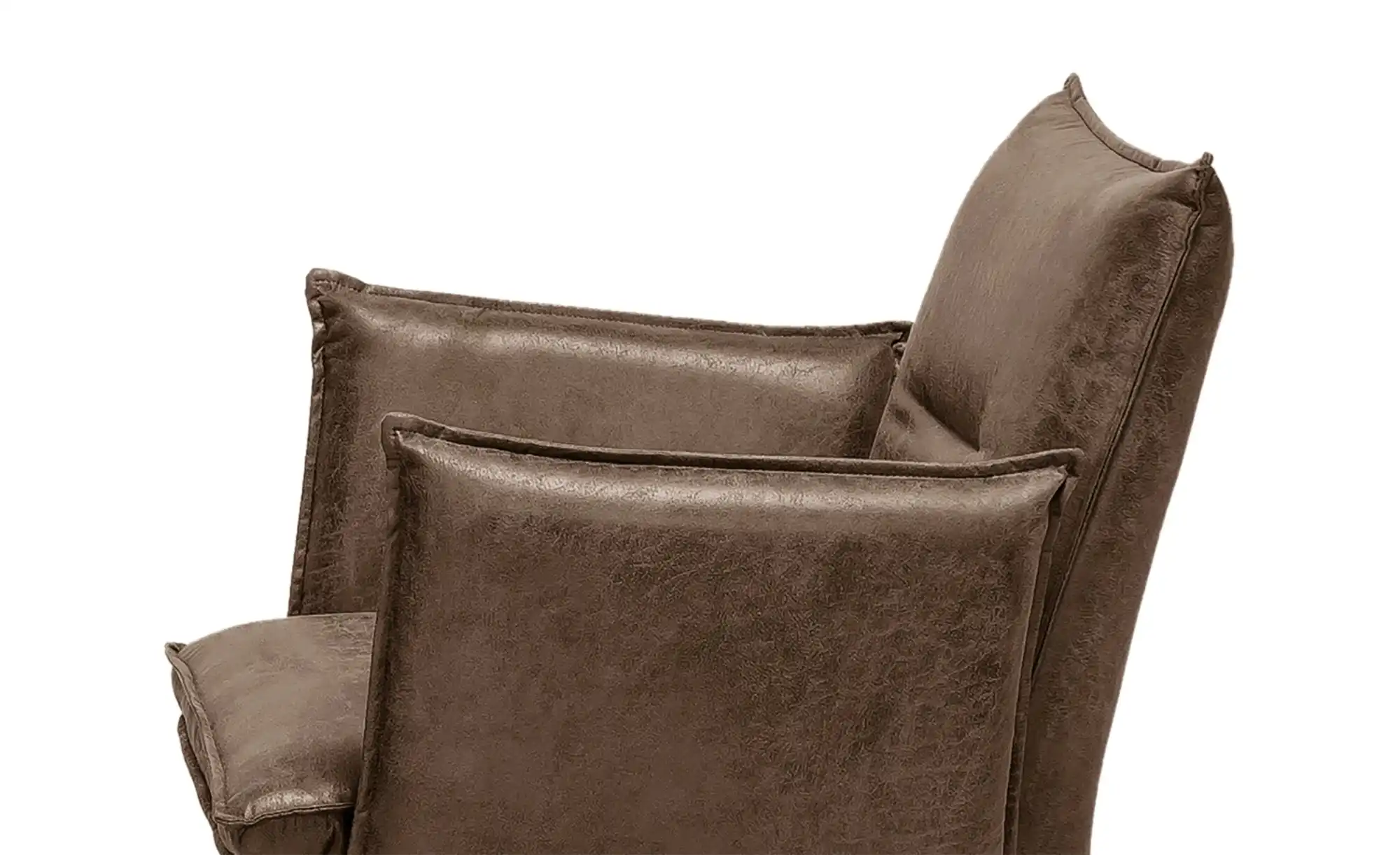 Woodford Polsterstuhl in Leder-Optik Sunna