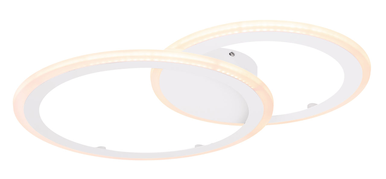 Globo Lighting - FENNA - Deckenleuchte Metall weiß, LED