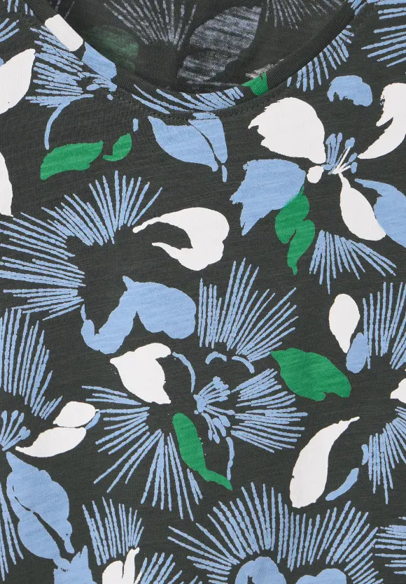 CECIL Blumenprint T-Shirt