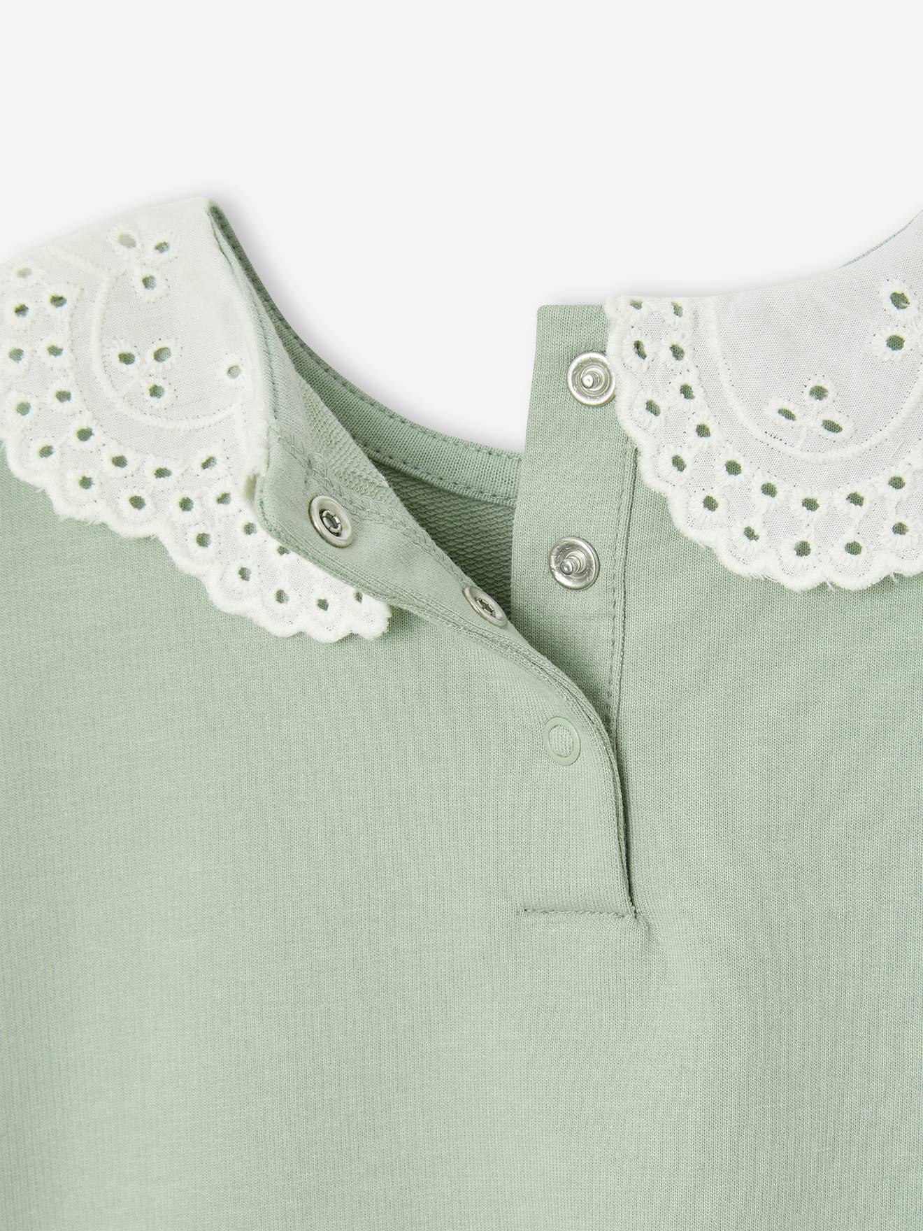 Vertbaudet Baby Sweatshirt mit Recycling-Polyester - karamell