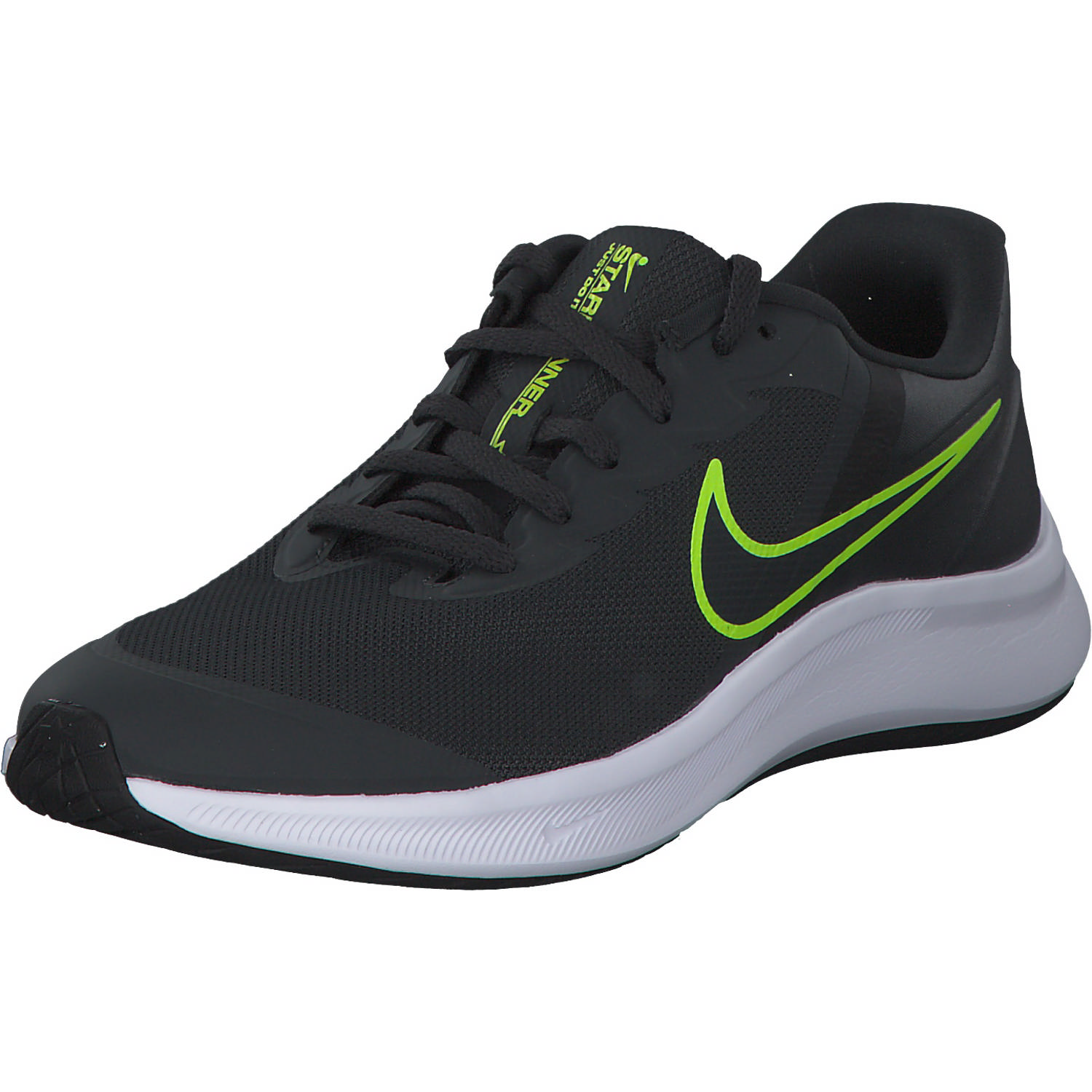 Nike Star Runner 3 DA2776 M, Sneakers Low, Herren, dk. smoke grey/black-black