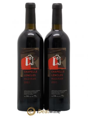 Madiran Chapelle Lenclos 2001 - Lot de 2 Bouteilles