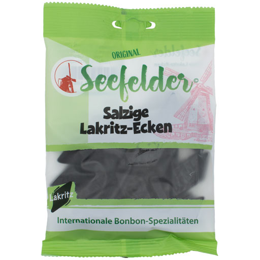 SEEFELDER salzige Lakritz-Ecken KDA  100 g  Bonbons