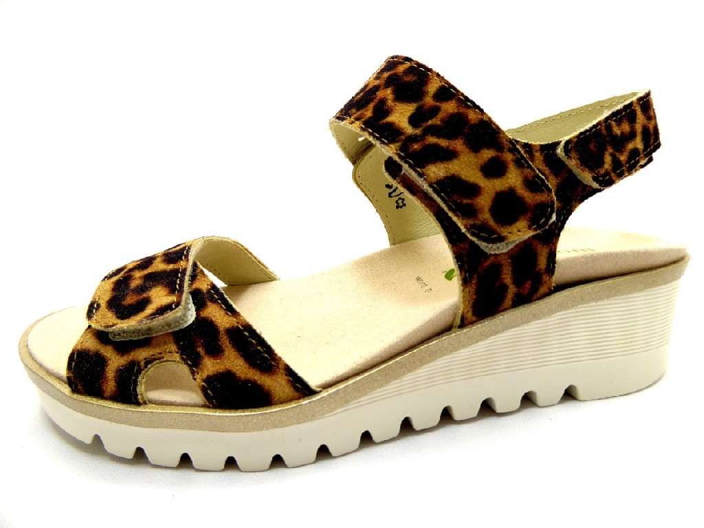 WALDLÄUFER Komfort Sandalen braun