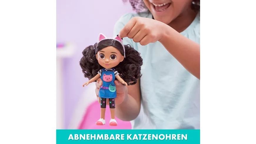 Gabby's Dollhouse, 20 cm große Gabby Girl Urlaubs Puppe