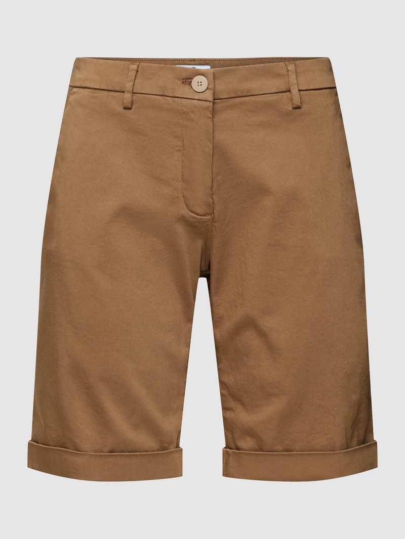 Bermudas mit Stretch-Anteil Modell 'NEW YORK BERMUDA' in camel