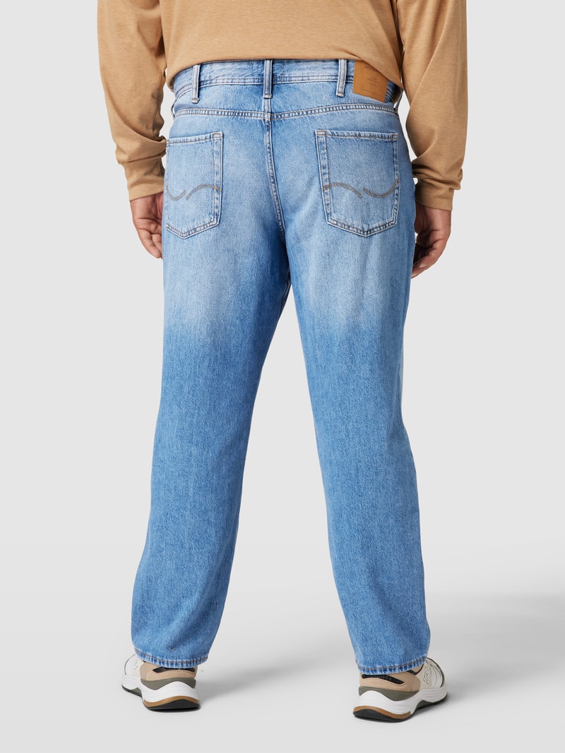 PLUS SIZE Caprijeans im 5-Pocket-Design Modell 'MIKE' in jeans