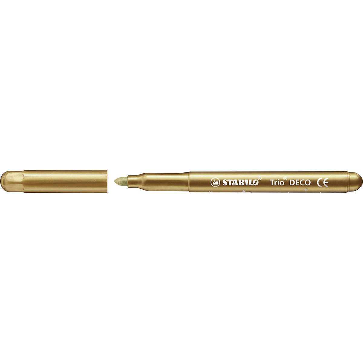 Metallic-Filzstifte Trio DECO, 8 Farben