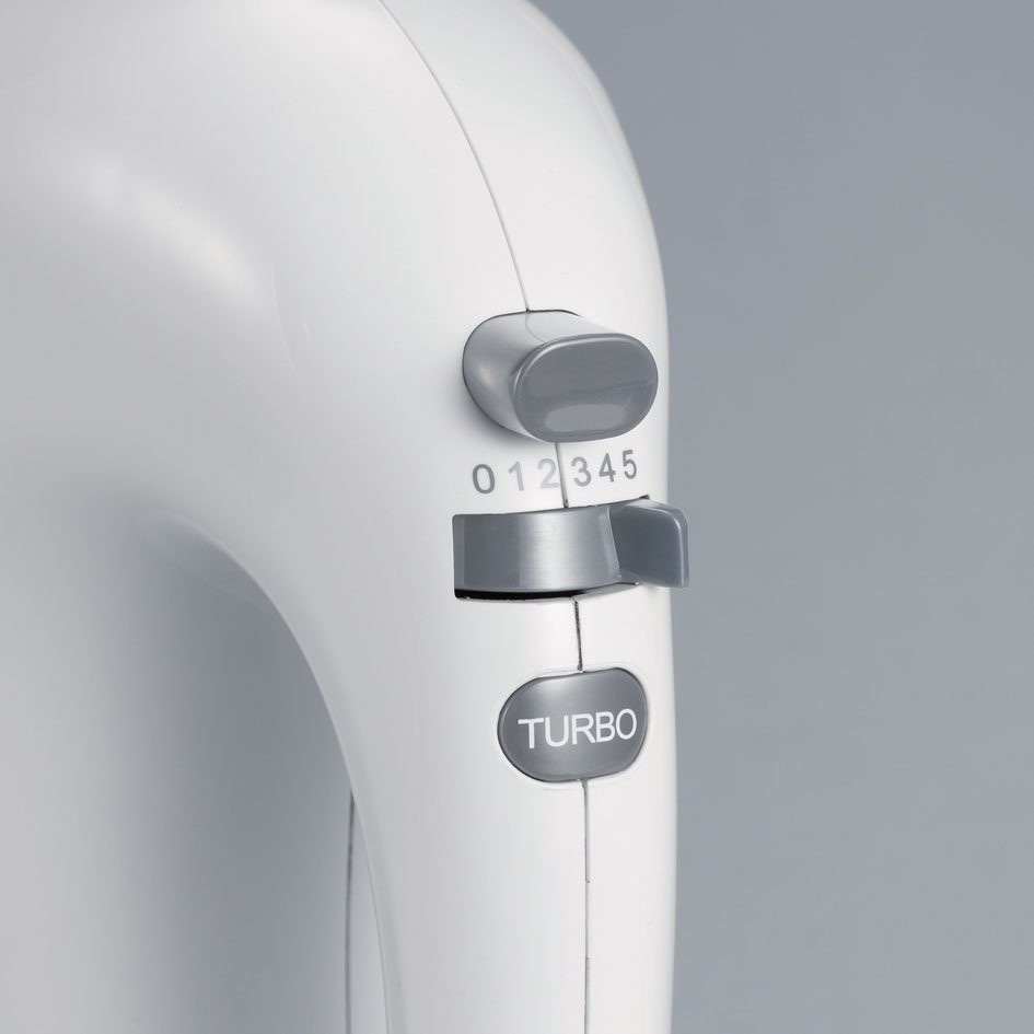 Severin Handmixer SM 3810, 300 W, 5 Stufen, Tischständer und angetriebener Rührschüssel, 3 L Kapazität