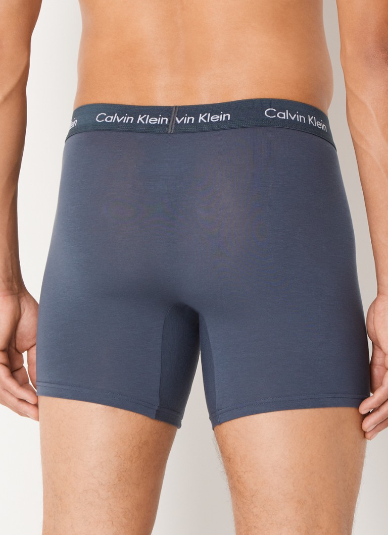 Calvin Klein Boxer Shorts with logo waistband in a 3-pack