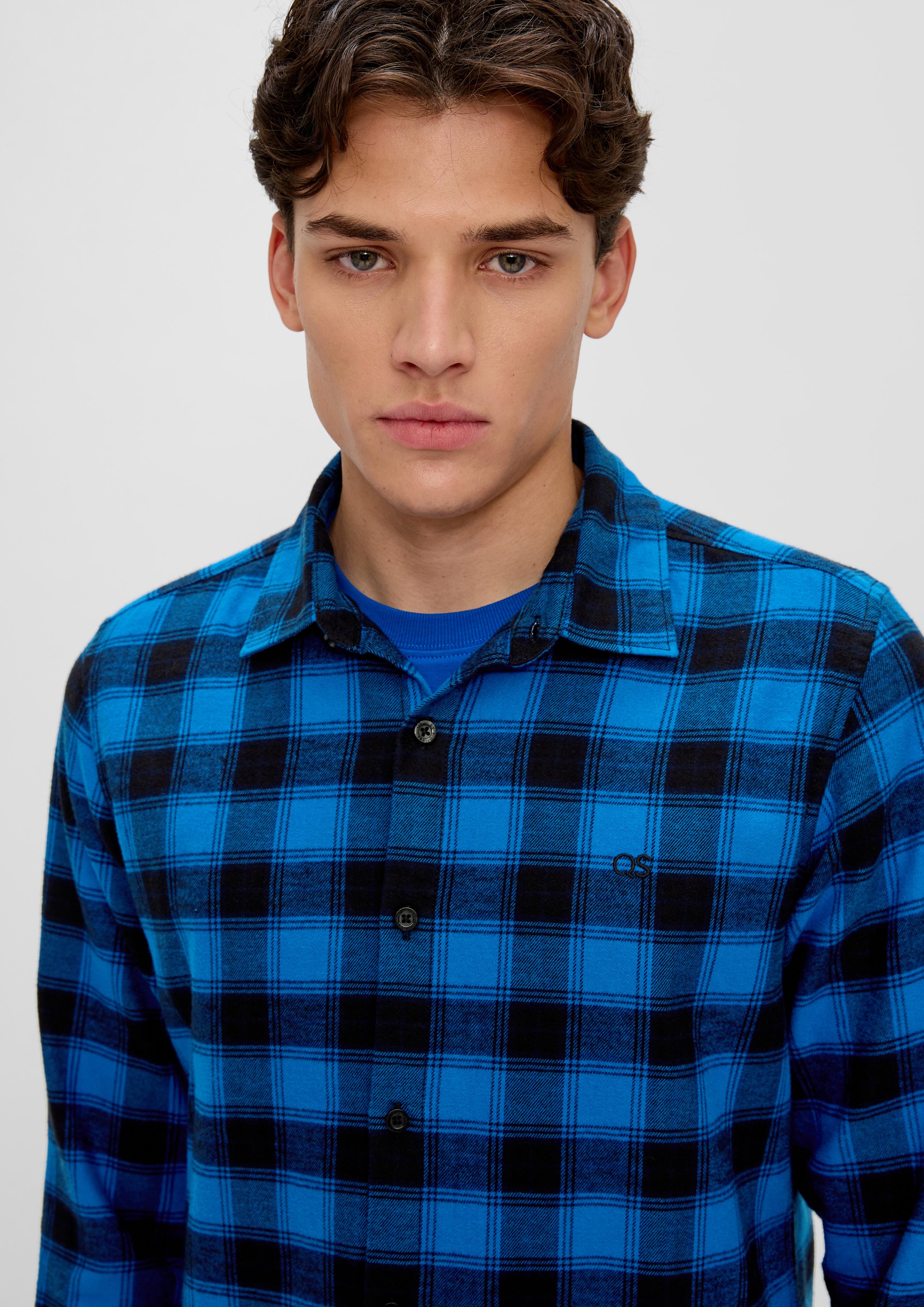 Slim: Hemd aus Twill  2138745-55N0