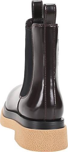 ekonika Stiefelette mit heller Kontrastsohle