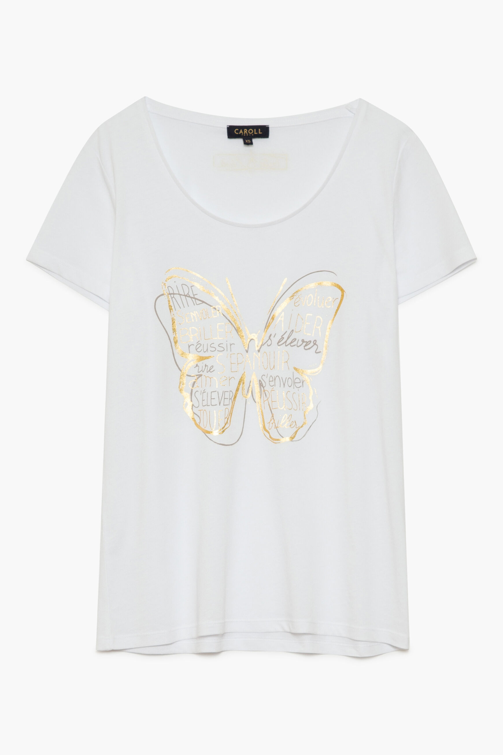 T-shirt Jamelia blanc femme