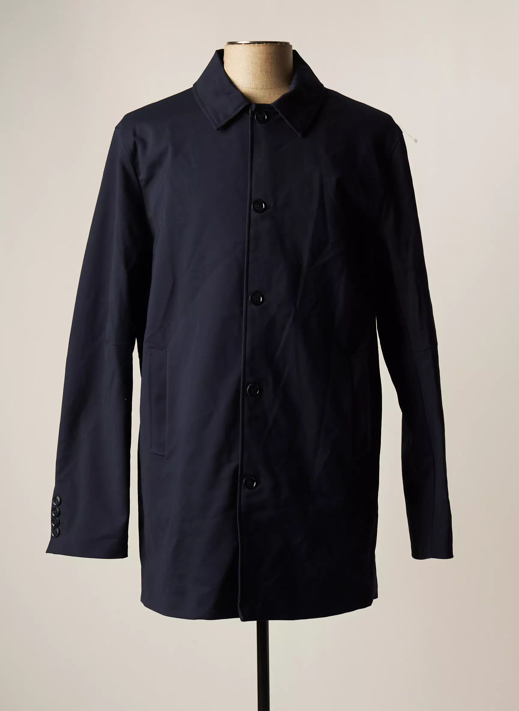Haze Finn Manteaux Longs Homme couleur bleu