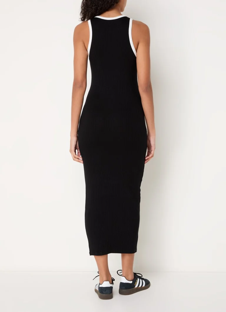Refined Department Luna maxi dress with ribbed texture