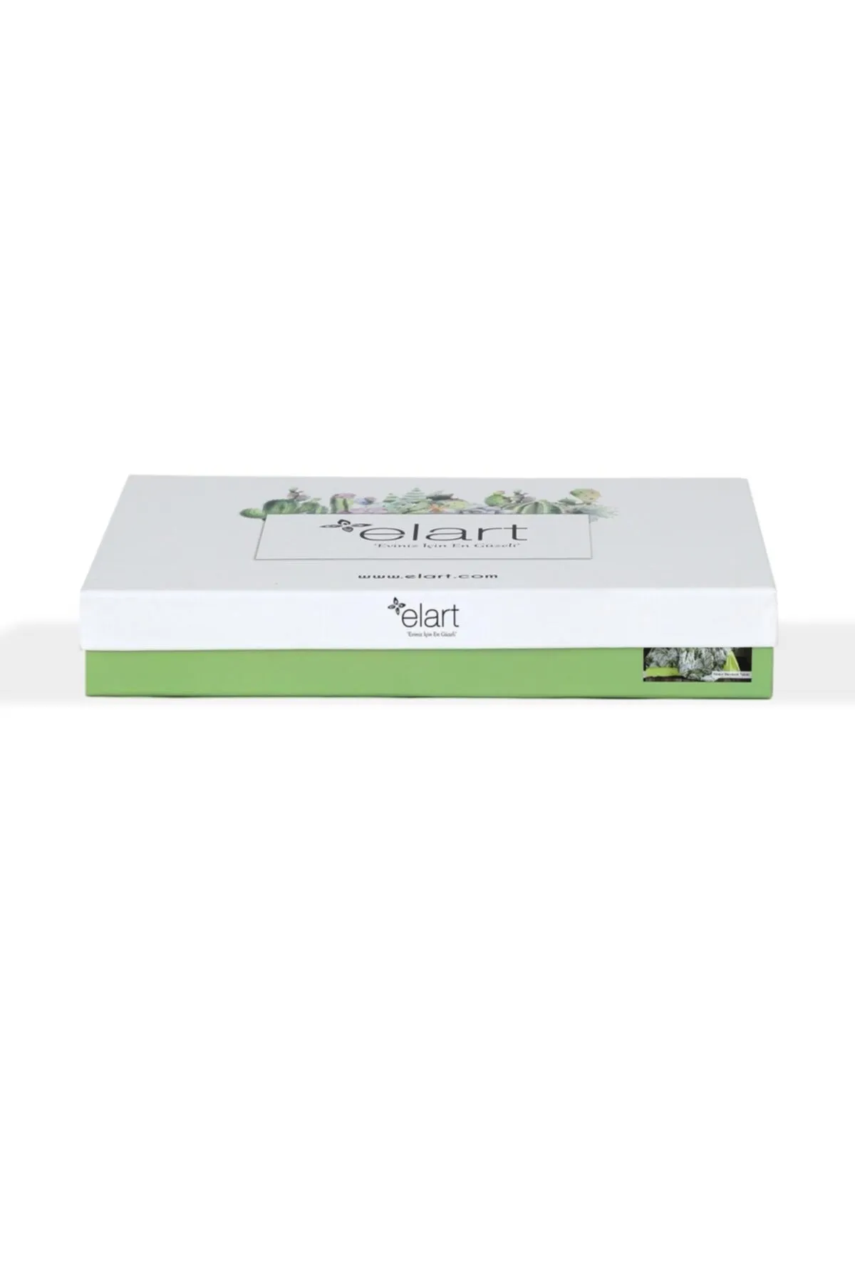 Elart  Nature Texture Bettbezug-Set für Einzelbett, 100 % natürliche Baumwolle, Ranforce, 3-teilig