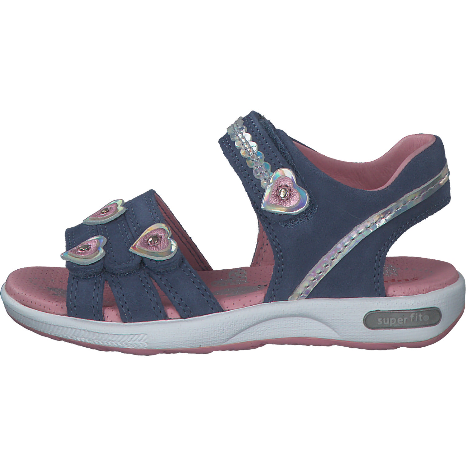 Superfit EMILY 06133, Sandalen (Kinder), Kinder, Blau