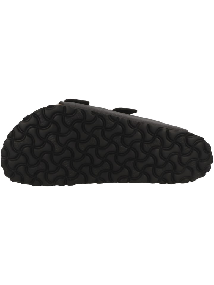Birkenstock Sandale Arizona Birko-Flor Nubuk normal in dunkelgrau günstig kaufen 46