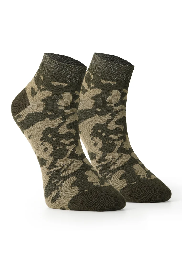 Calcetines Crea PACK DE 3 TOBILLOS CAMUFLAJE - Calcetines