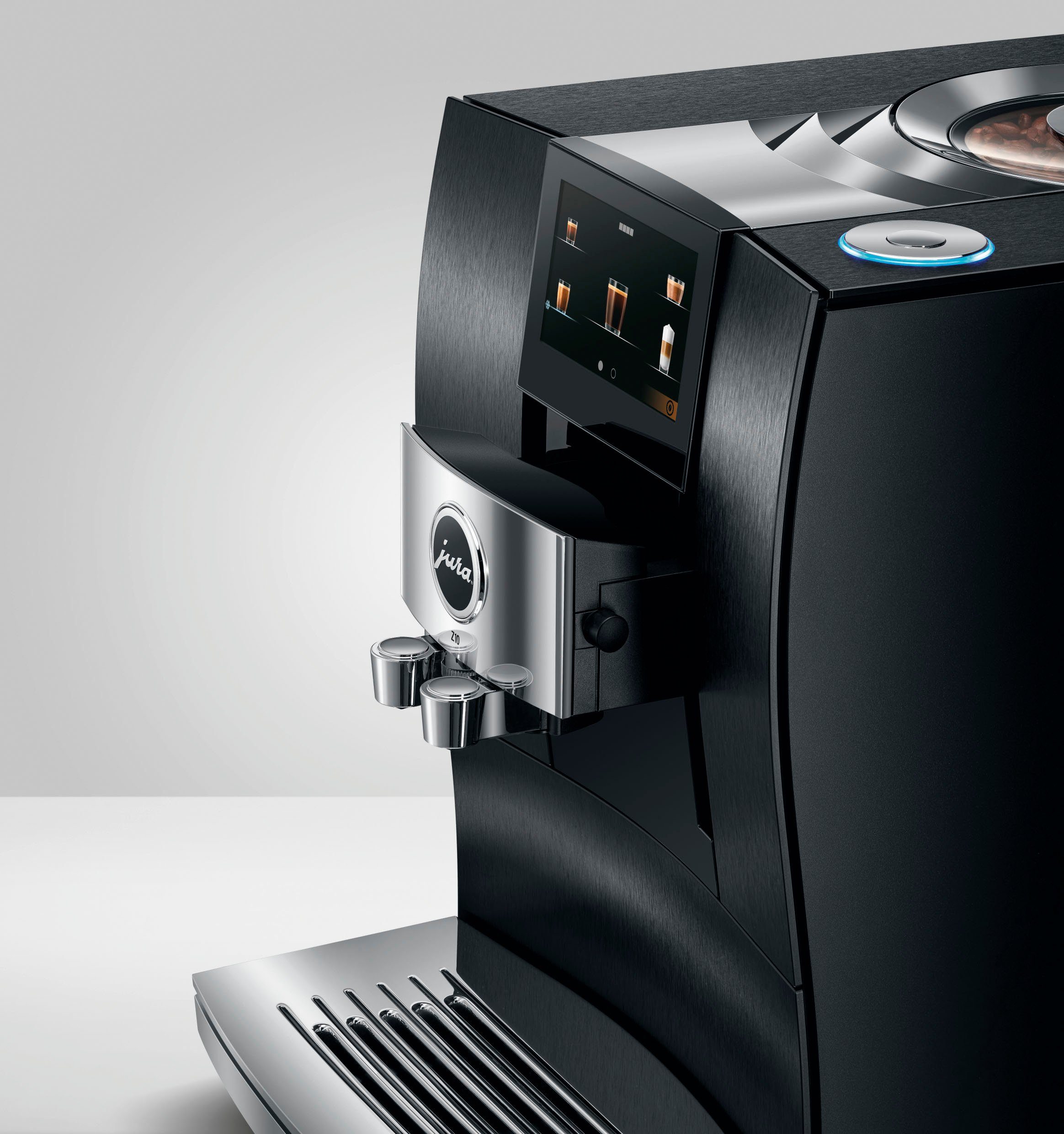 JURA Kaffeevollautomat 15368 Z10 Aluminium Dark Inox (EA) Signature Line