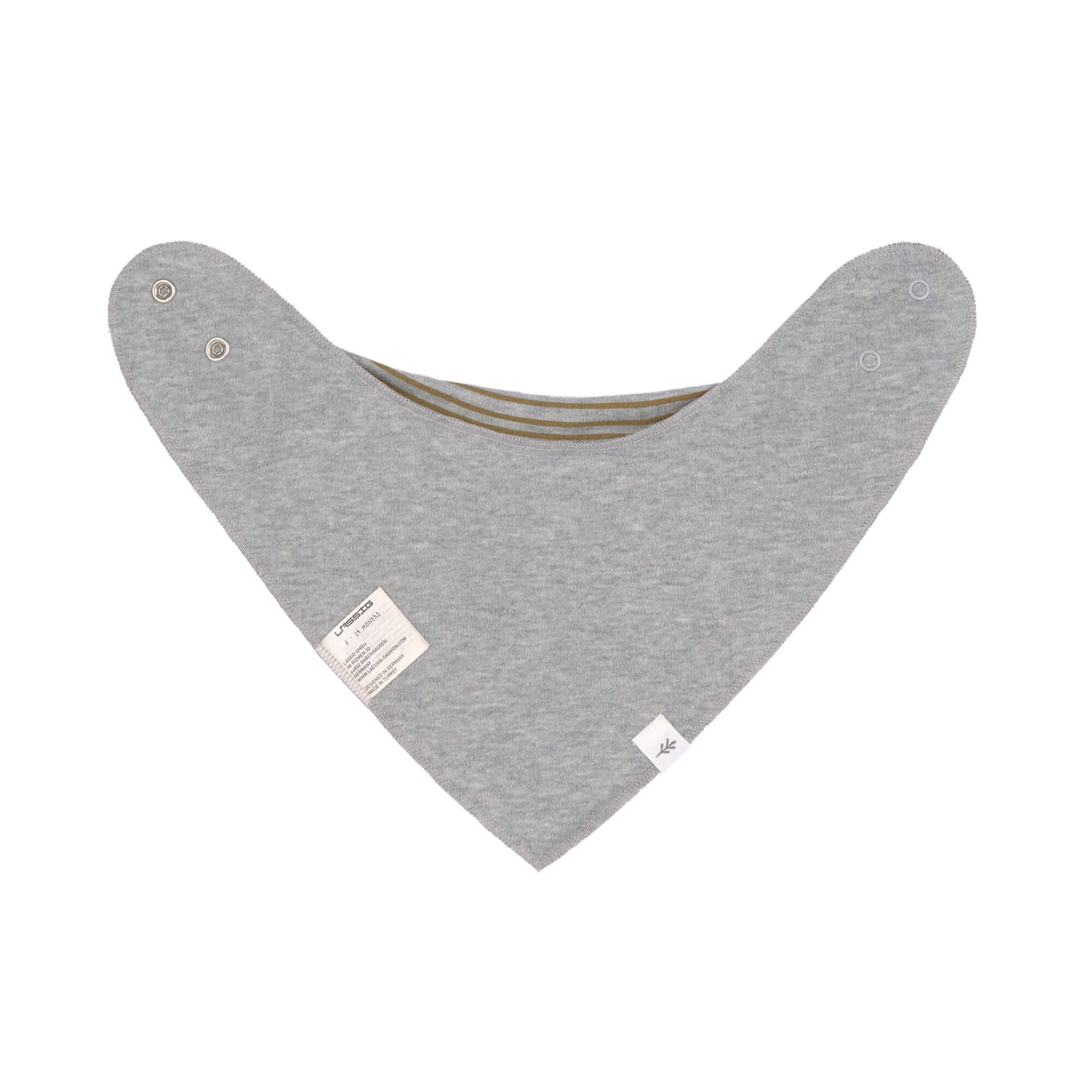 Dreieckstuch Baby (2 Stk) - Bandana, Blue Grey