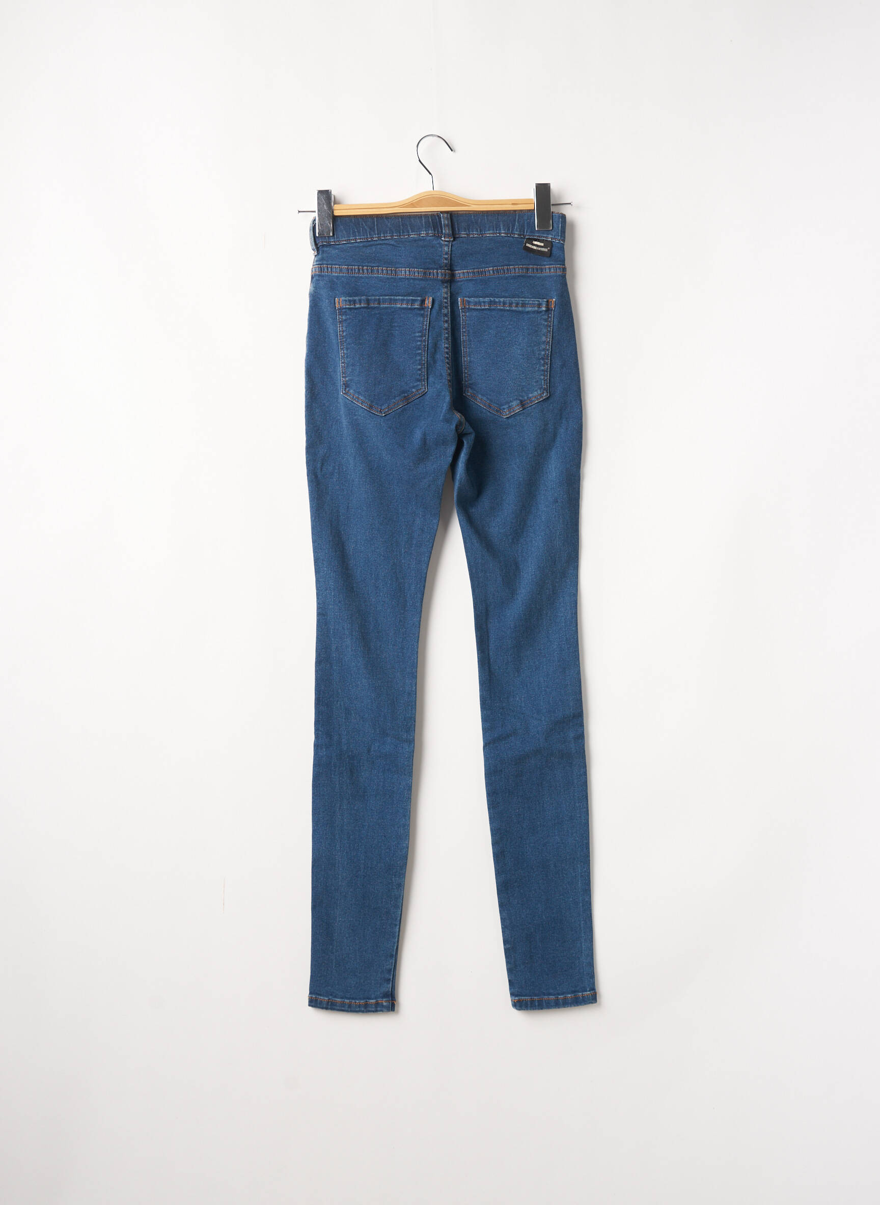 Dr Denim Jeans Skinny Femme couleur bleu