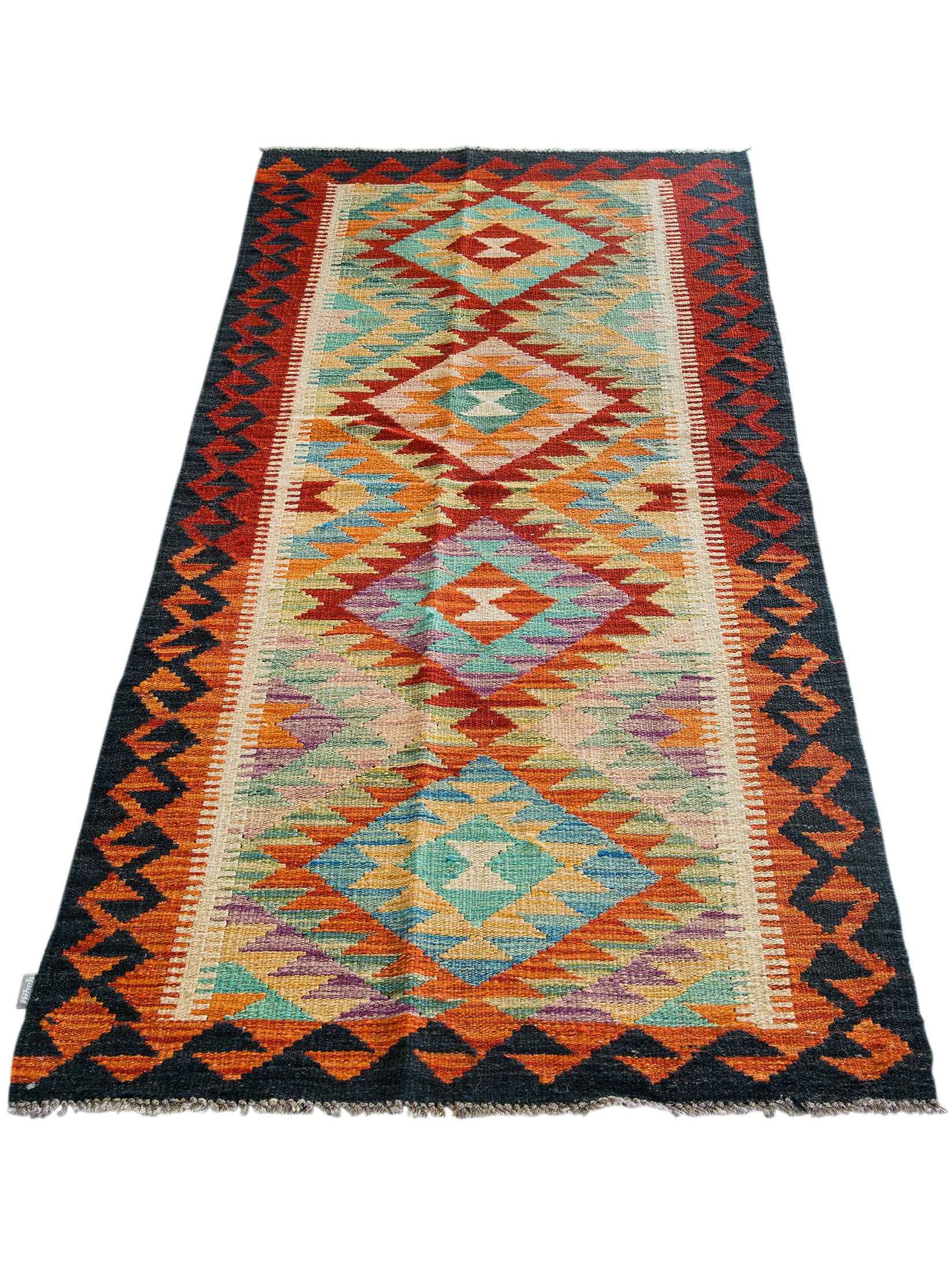 Afghan Kelim ca. 73 x 194 cm, Unikat / Einzelstück