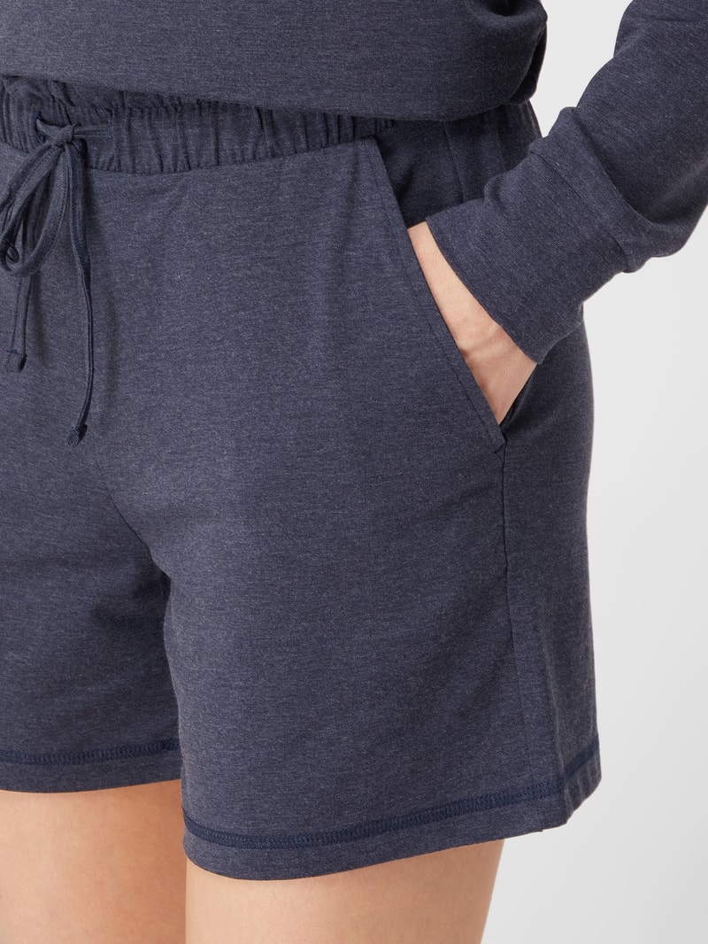 Pyjama-Hose mit Streifenmuster in dunkelblau
