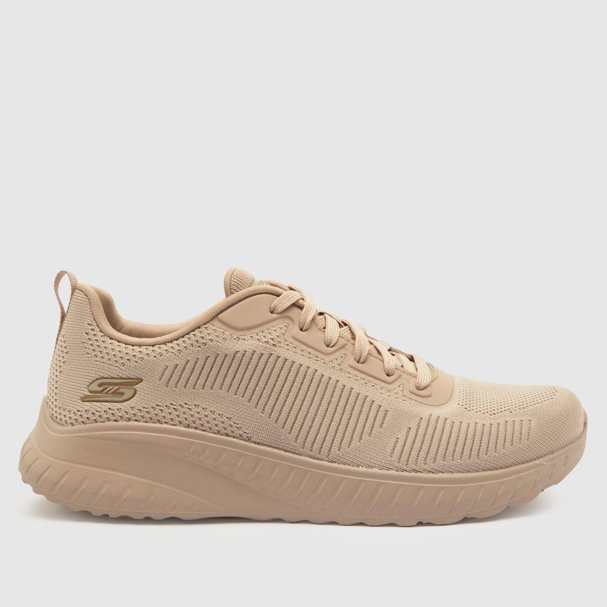 SKECHERS Bobs Sport Squad Chaos sportcipő bézs színben